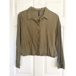 Zara button-down top